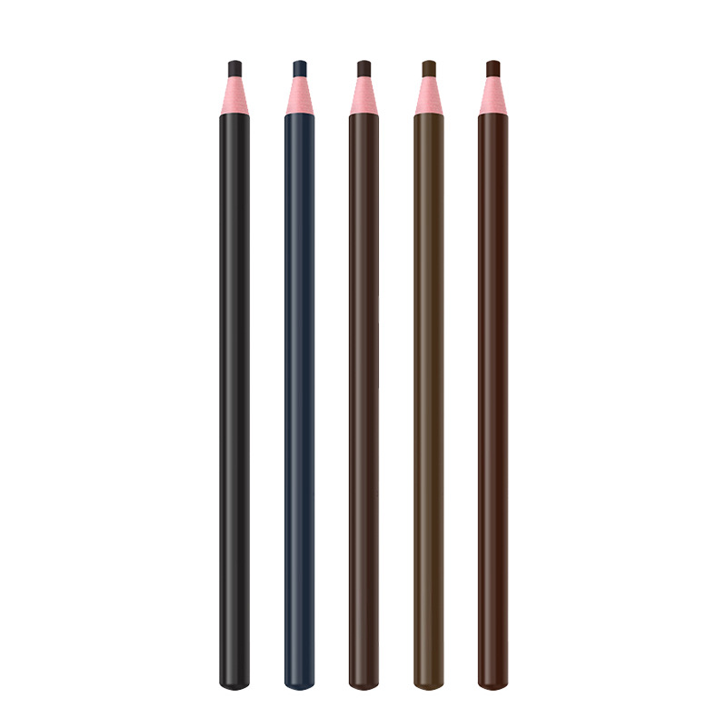 翠黛工厂 1818亨丝拉线眉笔oem持久防水防汗不脱色硬芯眉笔定制