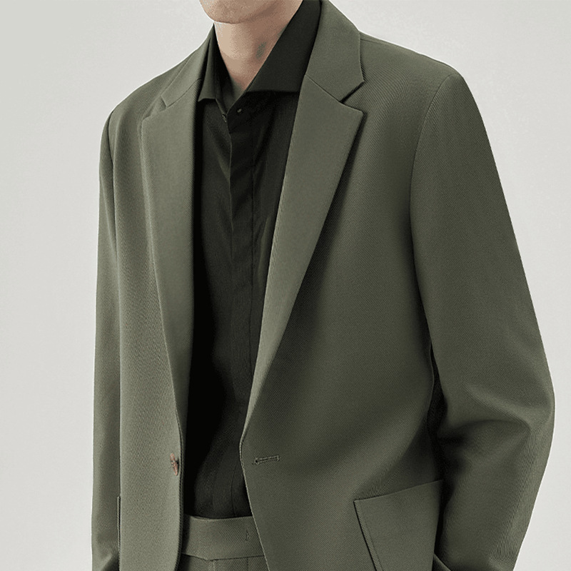 High-end Casual Suit Men's Loose Dipper Jacket Korean-style Fashionable Spring and Autumn New Men's Slim-fit suit