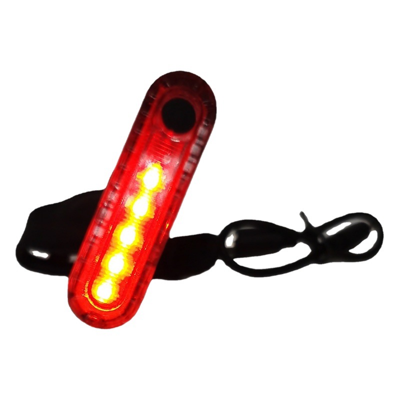 Bicicleta bicicleta de montaña luz trasera de carga USB 056 luz trasera titular tubo fábrica gran cantidad Congyo