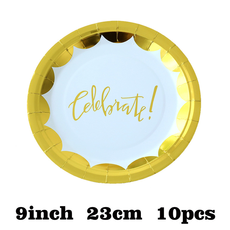 一次性纸盘卡通彩色餐盘生日派对蛋糕盘子圆盘甜品盘活动聚会餐具|undefined