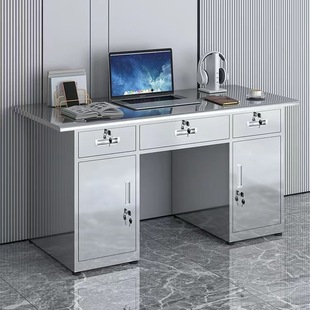 Стол из нержавеющей стали, без пыли, рабочая столовая рабочая столом, лабораторный компьютерный стол с ящиком ящика офисной стойки