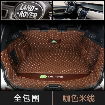Trunk Mat | for Range Rover Velar - thickened-versionfull-coverage-in-coffee-color-default-item