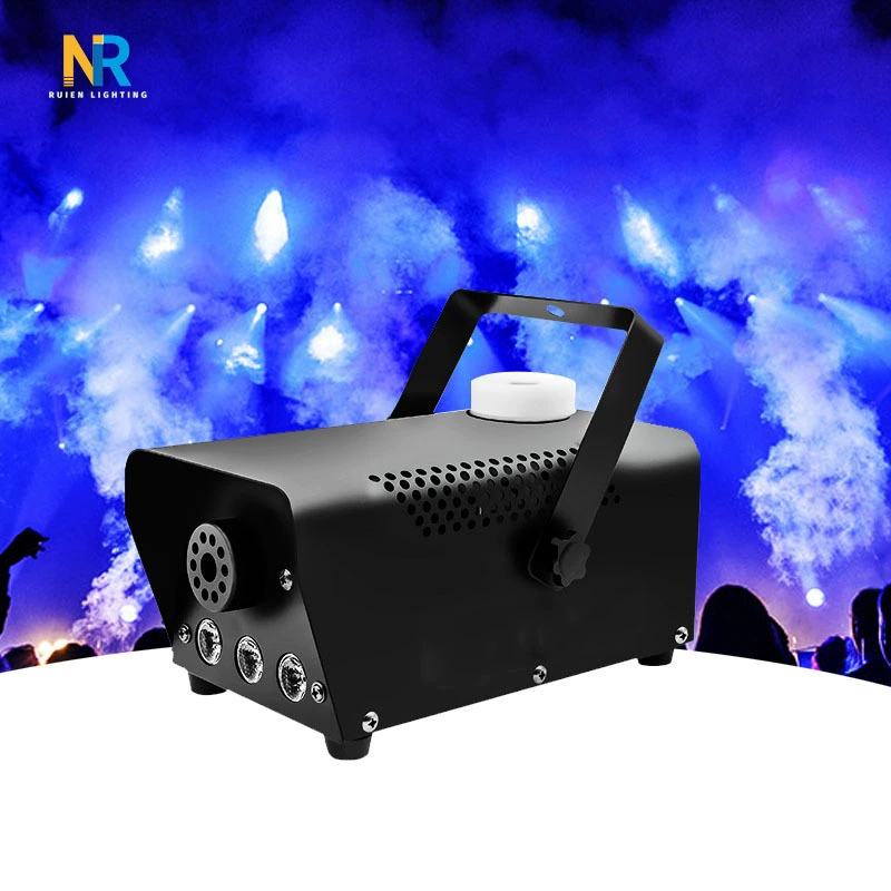 400w stage smoke machine small portable KTV wedding bar smoke sprayer dry ice secret room escape light