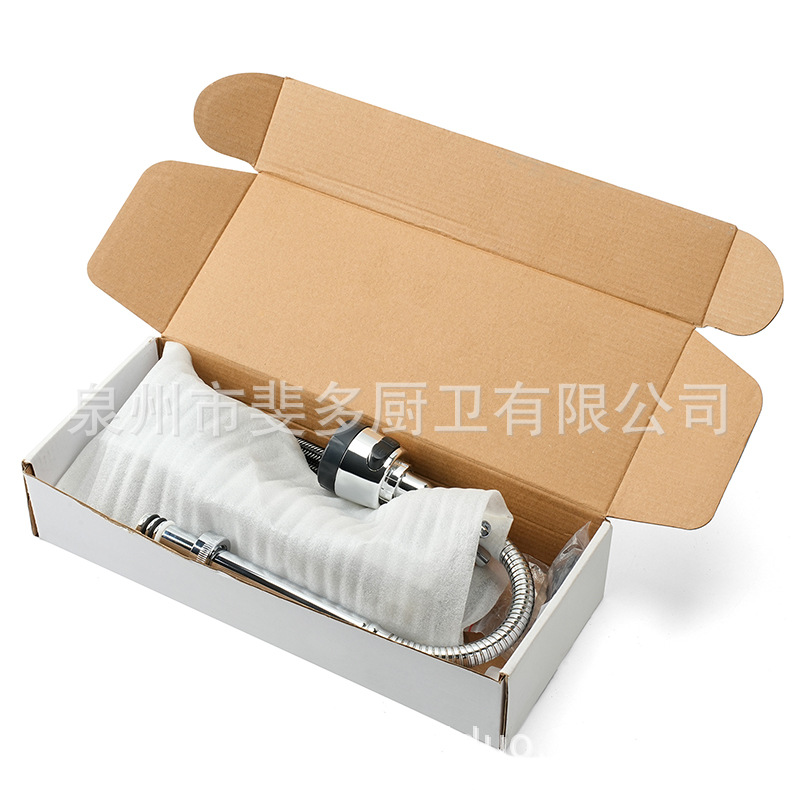 Cocina RV transfronteriza doble interfaz Amazon doble mango cocina 360 grados grifo giratorio