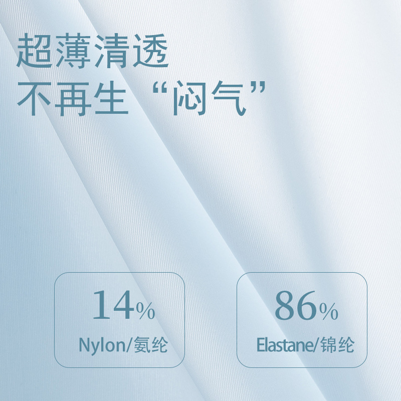 Ligero como un ala de cigarra ~ Ropa interior de cintura media y alta de gran tamaño para mujer grasa mm200 kg sin costuras seda de hielo máscara fina de dibujos animados ultrafina