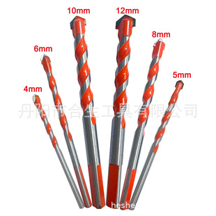 Factory wholesale hard alloy overlord drill 4/5/6/8/10/12 tile hole drill bit wall hole drilling
