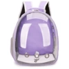 Transparent, side opening, Purple