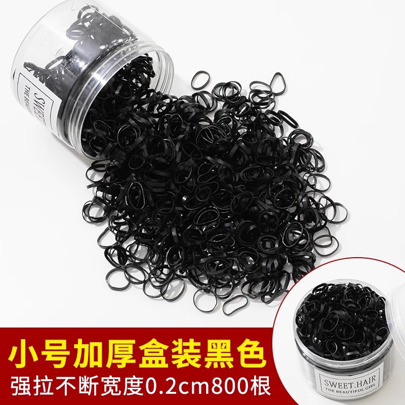 Corea del Sur cubierta de cuero cabeza cuerda banda de goma tocado estilo coreano corbata desechable pequeña red de las mujeres red roja ins banda de pelo simple