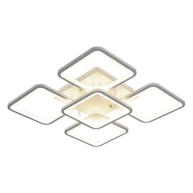 Акриловый Потолочный светильник Светодиодная атмосфера лампа для гостиной спальня столовая кабинет трансграничный источник фары прямоугольная спальня