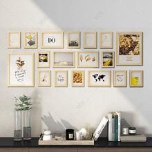 18Pcs Natural Wood Picture Frames For Wall Hanging Classics