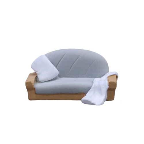 Microscopic Landscape Cartoon Mini Simulation Furniture Set Living Room Room Landscape Home Decor Small Accessory Resin Ornament