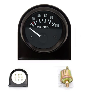 12V Universal Avtomobil Yağ Təzyiq Göstəricisi 52mm Psi