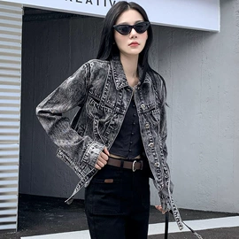 女式牛仔裤;女士牛仔外套