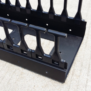 19-inch cable management rack 2U cable management rack 12-speed plastic cable management rack data center computer room cabinet
