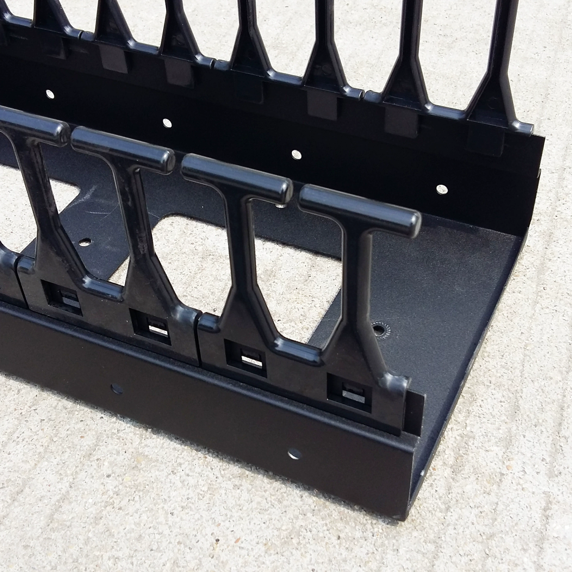 19-дюймовая шкафная рамка 2U токорамная рамка 12 ступенек пластиковая шкафная шкафчик для центра обработки данных