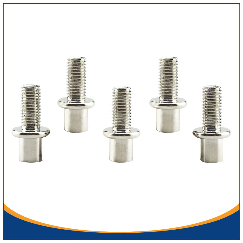 头部平面冷镦销轴东莞厂家直销 M8*φ12*35.5中部成型介子轴