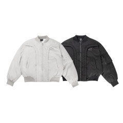 冬の厚手の野球服の綿服の男性パイロットのジャケットのファッションデザイン感があります。