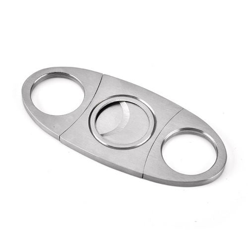 Dual-Edged Cigar Cutter lighter set Sharp Cigar Scissors Cigar Knife Pliers Hole Punch Tool