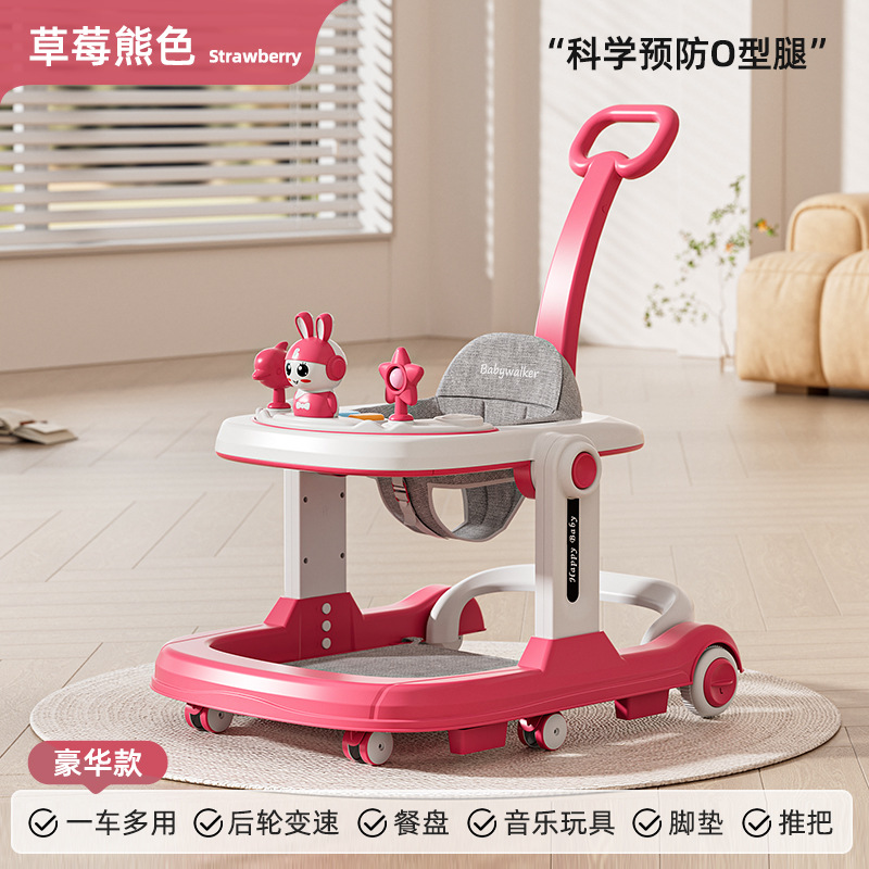 3 - en - 1 multifuncional anti-rollback plegable 6 - 36 meses caminante para bebé