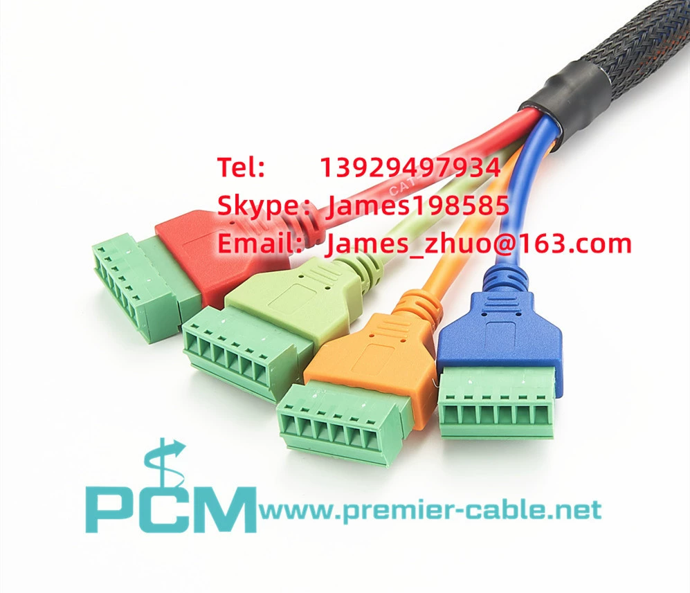 MODBUS адаптер кабель компактный MasterPact RJ45 к открытому коннектору адаптер