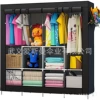 Extra large 170 wardrobe black
