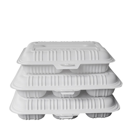 BBQ oyster packaging box, six-grid scallops, four-grid oyster stall take-out box, disposable plastic lunch box
