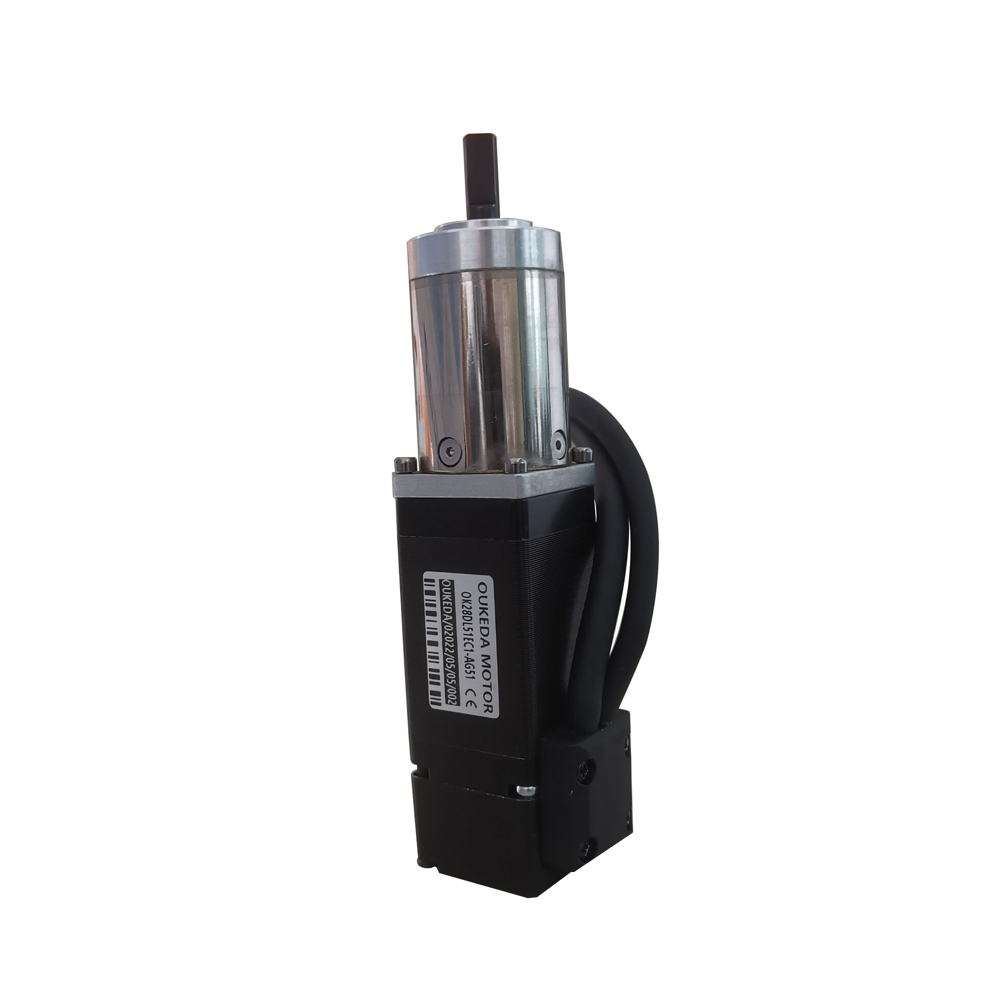 OK28DL51EC1-AG51 Gear Raio 51:1 28mm Encoder reduction motor