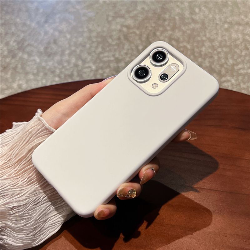 适用液态硅胶oppo reno14手机壳新款RENO13pro纯色12保护套全包11|undefined