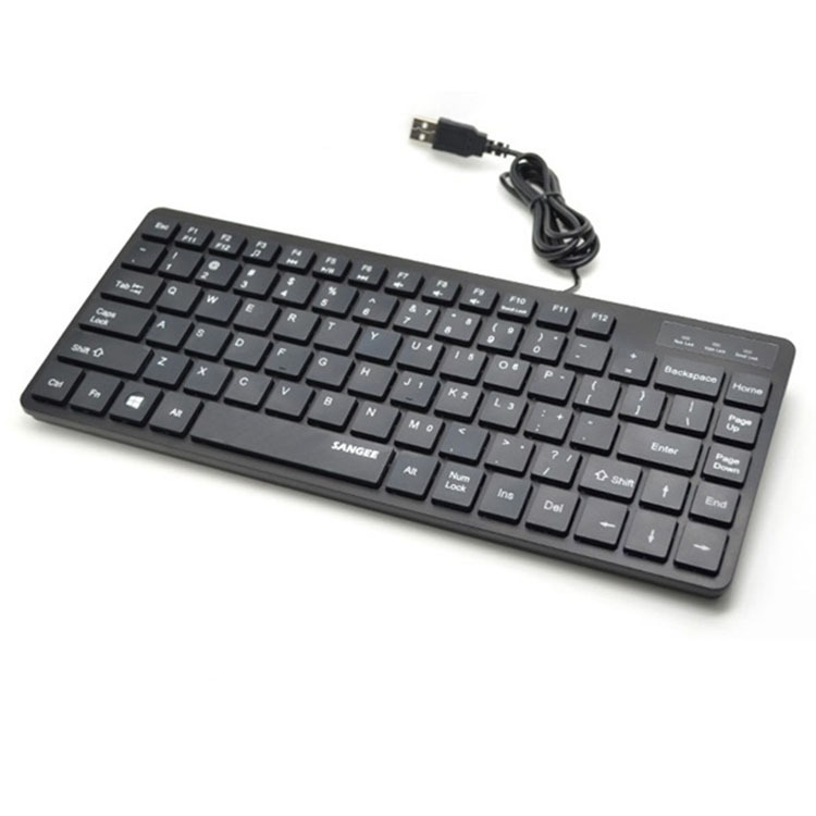 sangee三巨K8键盘有线USB商务设备笔记本外接带FN键