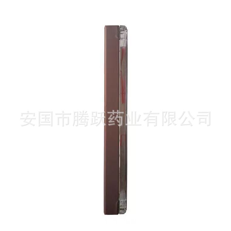 Suoyang Gift Box Cynomorium Songaricum Packaging 60cm Red Leather Gift Box in use