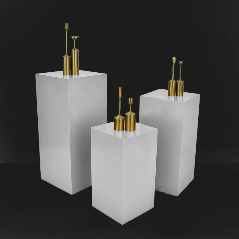 Свадебный кованый квадратный стол десерта декорация сцены, свадебное приветственное место