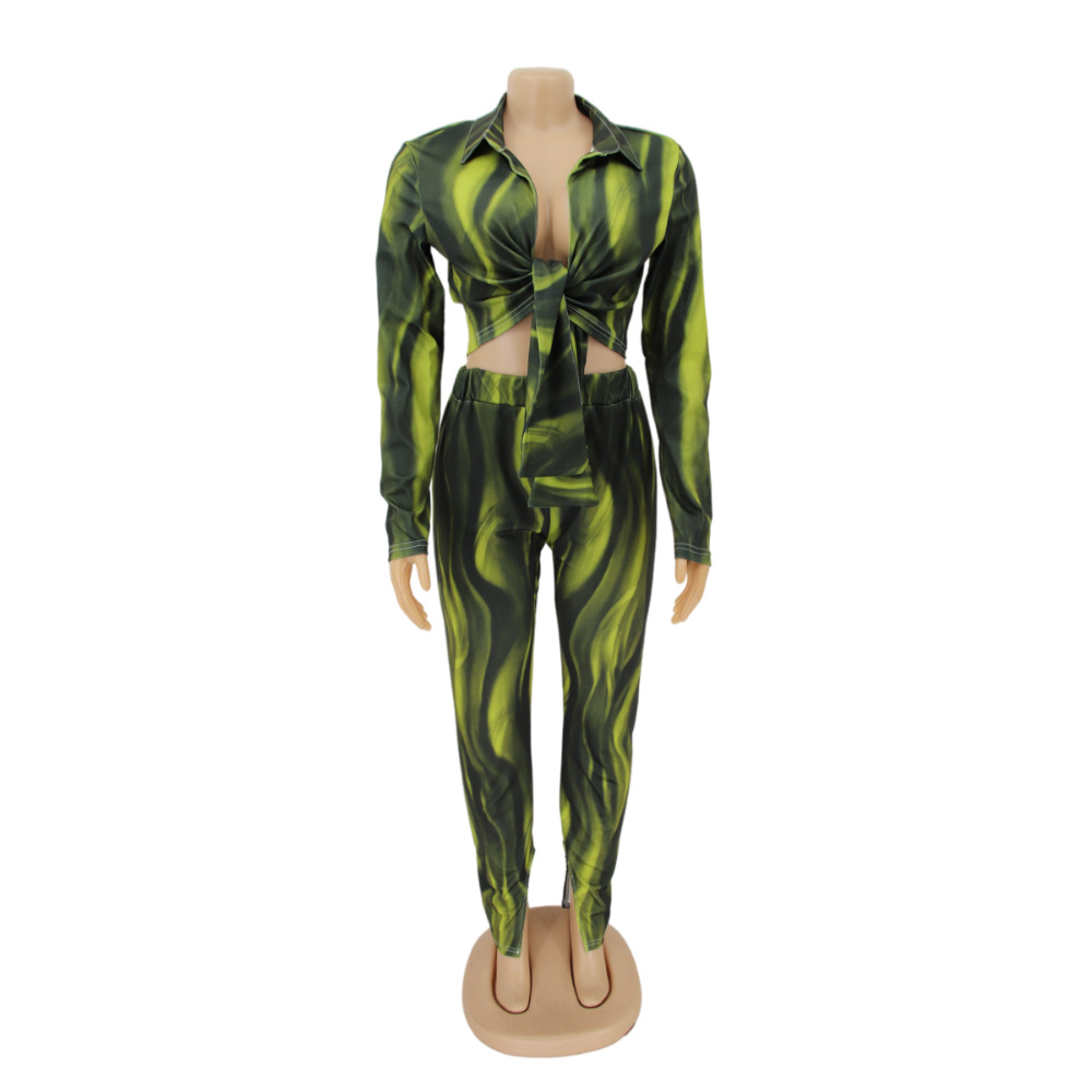 Women Clothing Special Top Product Special Printing High Elasticity Sexy Suit