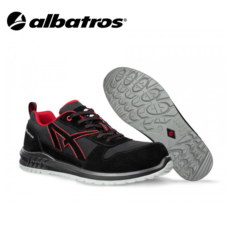 PUMA Puma safety shoes 648700 sports anti-smashing anti-puncture ESD anti-static rubber outsole SRC non-slip