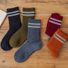 儿童冬季短袜羊绒袜男女童秋冬保暖短袜学生袜冬款高帮5双装厂家|ms