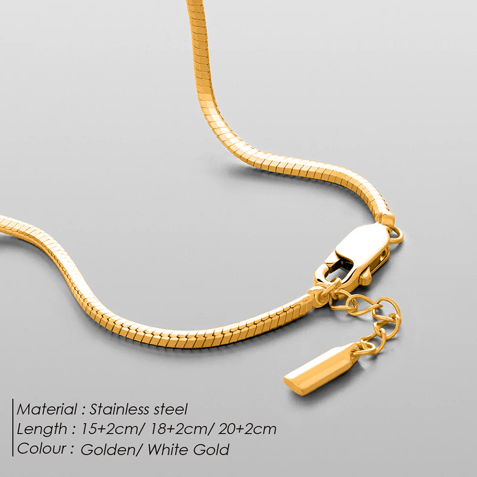 Men's Gender Vacation Simple Style Solid Color 304 Stainless Steel Plating Men's Bracelets Men's Chain Bracelets