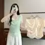 大码新款漂亮短袖小衫