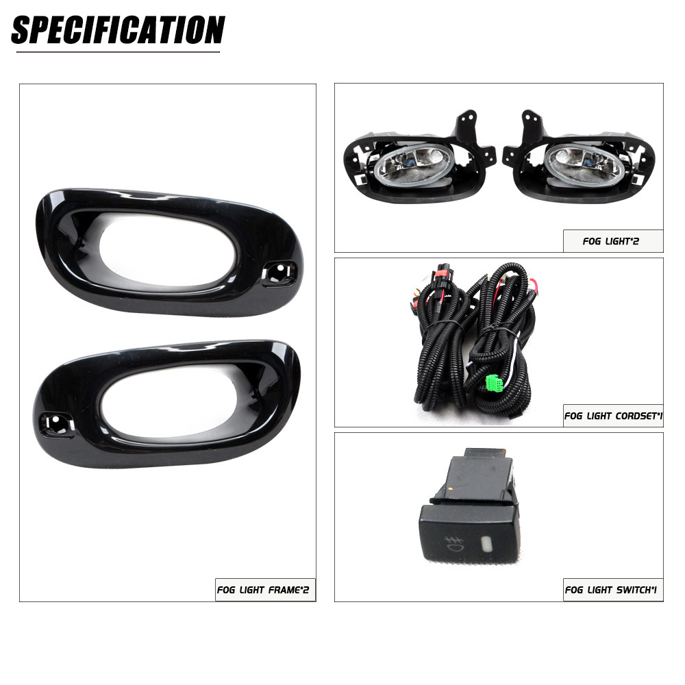 Aplicable al conjunto delantero GE6 / GE8 de luz diurna para el modelo 11 / 12 / 13