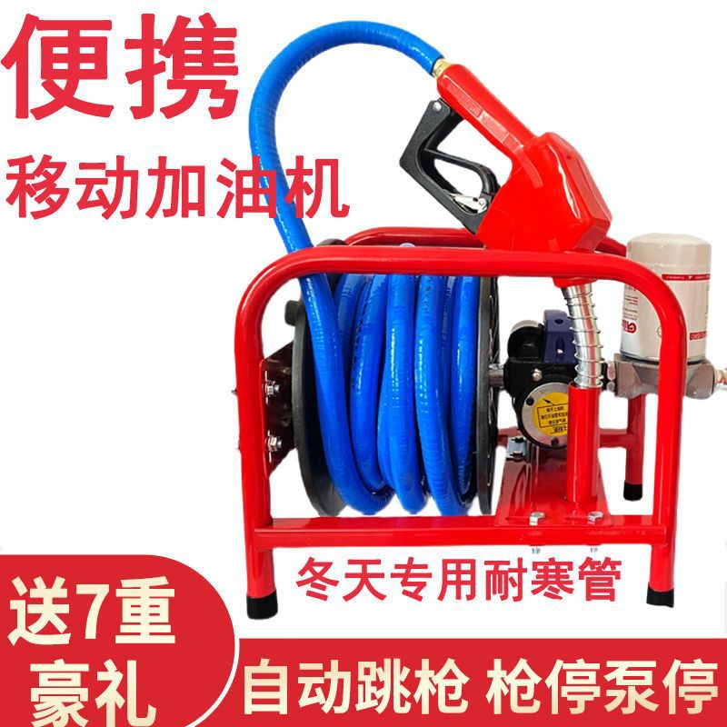 【307.31元限时抢，抢完恢复389元】柴油电动抽油泵12V24V220伏加