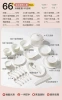 [Admiralty Bone China] 66 pieces for 10 people with Tianyuan soup pot