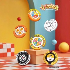 Quesile デスティニーターンテーブルシリーズ ブラインドボックス トレンディなフィギュア 解凍クリエイティブ ノベルティギフト 選択肢ターンテーブルおもちゃ