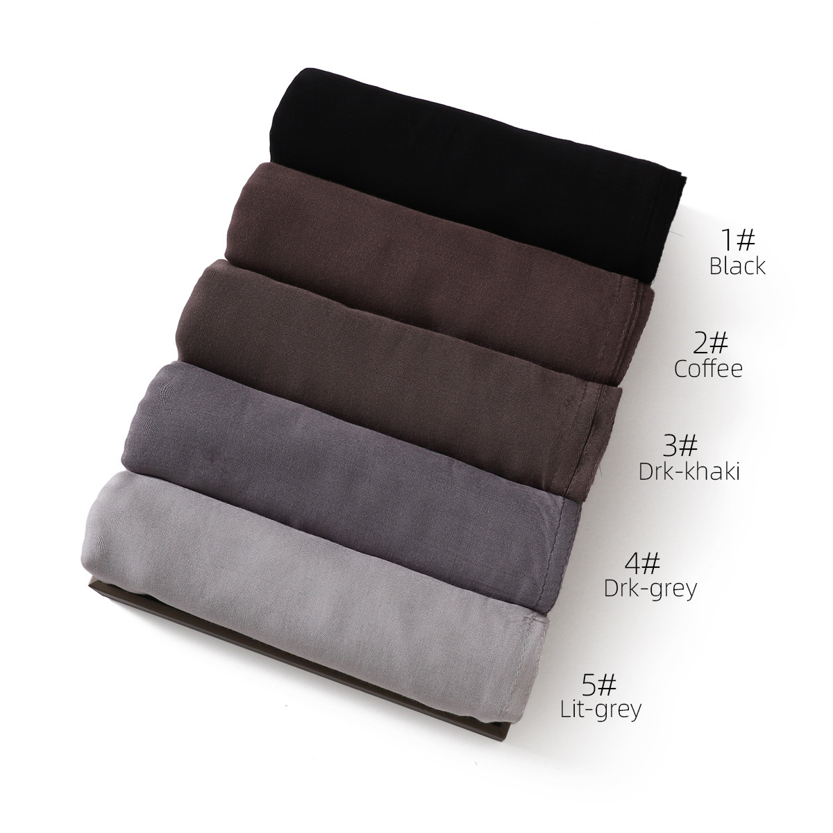 Soft Viscose Cotton Solid Color Scarf Fashion Wide Edge Thin Hijabs High Quality Headscarf Long Shawls for Muslim Woman