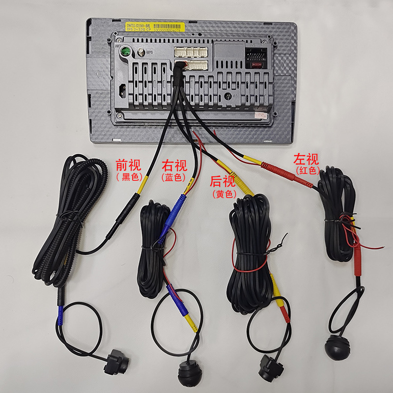 자동차 고화질 3D360 파노라마 이미지 720P 키트 안드로이드 네비게이션 올인원 기계 AHD1080P 카메라