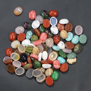 ���u��Ȼʯ8*10mm�E�A����ϳɰ댚ʯ����Ͼ������ʯ�WE18