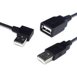 usb弹簧线micro USB弯头线USB公母端子线 OTG线充电线USB数据线材