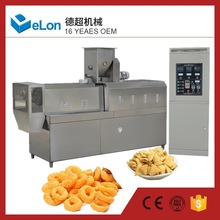 三角片妙脆角立体复合休闲食品生产线双螺杆挤压膨化食品机械