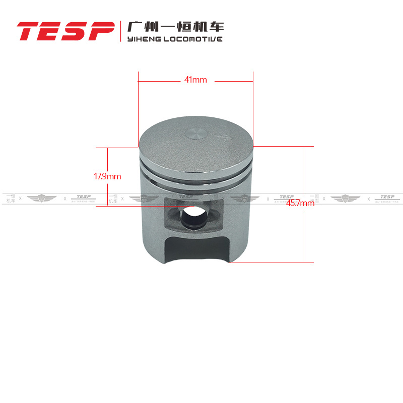 Ag50 Ad50 Sj50 41mm Two-Stroke Motorcycle Piston Piston Ring Assembly Cylinder Engine Accessories