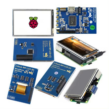 3/4代树莓派 Raspberry Pi B型 3.5寸 电阻 LCD 触摸屏 显示屏