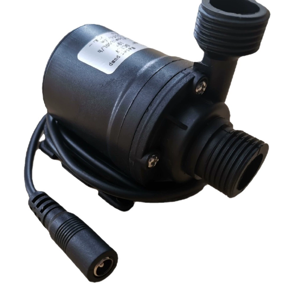 Высокопроизводительный малошумный 4-точечный насос постоянного тока, бесщеточный водяной насос, промышленный бустерный водяной насос, циркуляция, 12 В, низкое напряжение, 24 бесщеточных