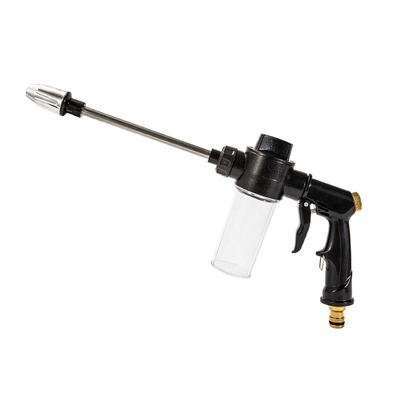 Multifunctional Car Wash Water Gun, Car Wash Tool, Long Pole Garden Watering Sprinkler, High-Pressure Water Gun for Car Washing (High pressure car wash water gun) - black-long-pole-high-pressure-water-gun