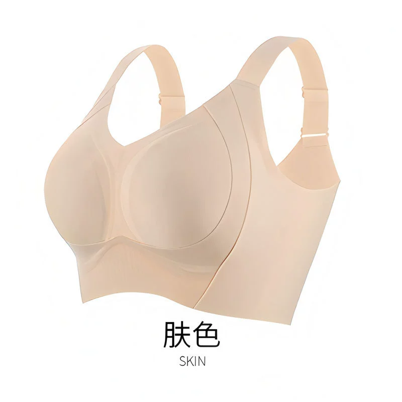 无 Women's plus size bra Бюстгальтер бесшовный